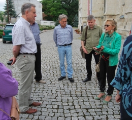 Wycieczka po Kraśniku z ambasadorem Belgii