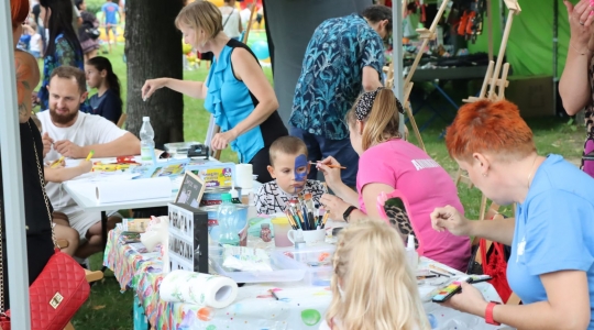 Zdjęcie 20 - Piknik Rodzinny z okazji Świąt Patronki Miasta i Wojska Polskiego