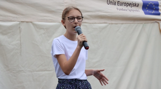 Zdjęcie 42 - Piknik Rodzinny z okazji Świąt Patronki Miasta i Wojska Polskiego