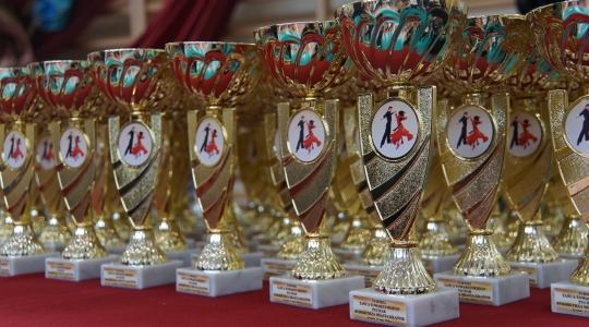 Zdjęcie 3 - Turniej Tańca Towarzyskiego dla par początkujących o Puchar Burmistrza Miasta Kraśnik