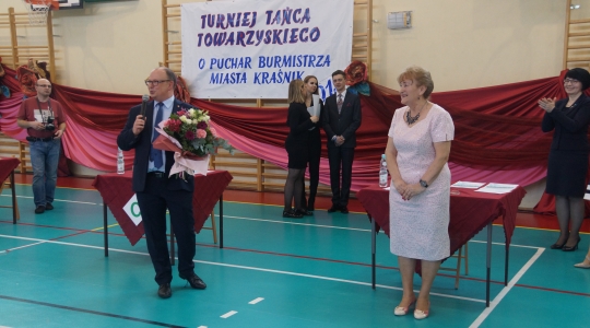 Zdjęcie 9 - Turniej Tańca Towarzyskiego dla par początkujących o Puchar Burmistrza Miasta Kraśnik