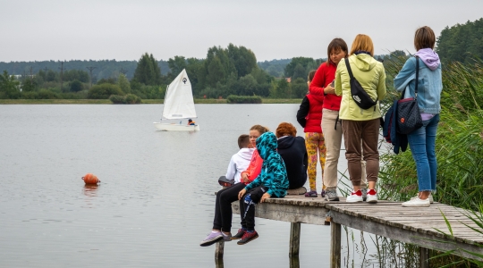 Zdjęcie 53 - Regaty kończące wakacyjną szkółkę żeglarską nad Zalewem Kraśnickim