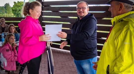 Zdjęcie 90 - Regaty kończące wakacyjną szkółkę żeglarską nad Zalewem Kraśnickim