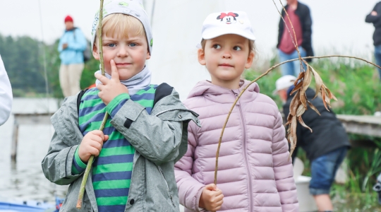 Zdjęcie 122 - Regaty kończące wakacyjną szkółkę żeglarską nad Zalewem Kraśnickim