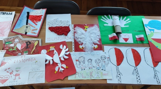 Zdjęcie 15 - Wyniki konkursu plastycznego "11 Listopada - niepodległość dzisiaj"
