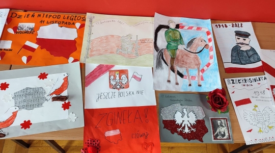 Zdjęcie 16 - Wyniki konkursu plastycznego "11 Listopada - niepodległość dzisiaj"