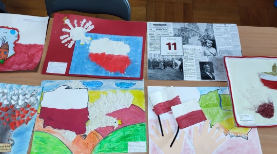 Zdjęcie 18 - Wyniki konkursu plastycznego "11 Listopada - niepodległość dzisiaj"