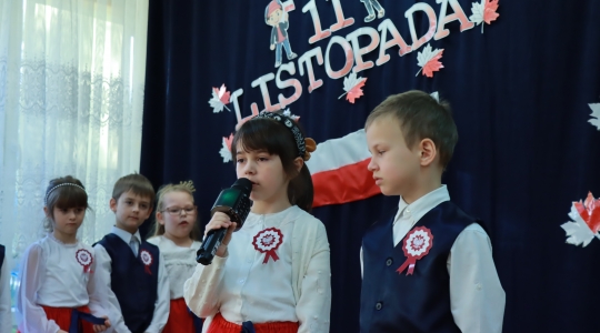 Zdjęcie 15 - Uroczyste obchody Narodowego Święta Niepodległości w Przedszkolu Miejskim nr 1