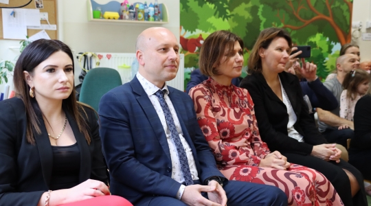 Zdjęcie 38 - Pasowanie na przedszkolaka w Przedszkolu Miejskim nr 5