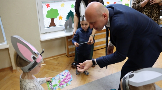 Zdjęcie 58 - Pasowanie na przedszkolaka w Przedszkolu Miejskim nr 5
