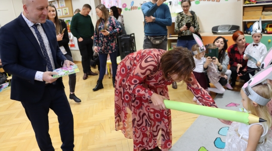 Zdjęcie 63 - Pasowanie na przedszkolaka w Przedszkolu Miejskim nr 5