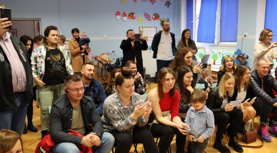 Zdjęcie 75 - Pasowanie na przedszkolaka w Przedszkolu Miejskim nr 5