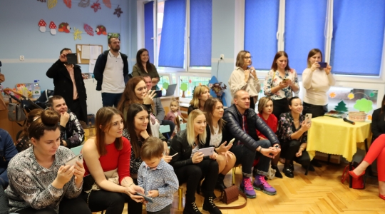 Zdjęcie 76 - Pasowanie na przedszkolaka w Przedszkolu Miejskim nr 5