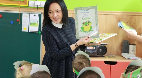 Zdjęcie 3 - Pasowanie na przedszkolaka w Przedszkolu Miejskim nr 1