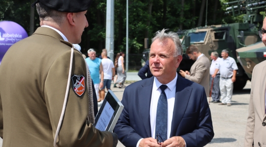 Zdjęcie 1 - Święto 24. Pułku Ułanów w Kraśniku 6 lipca 2024 r.