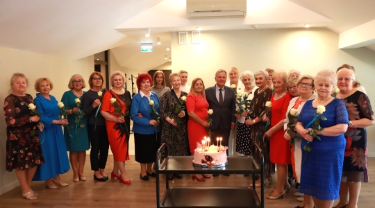 Zdjęcie 7 - Spotkanie Burmistrza Miasta Kraśnik z Klubem Seniora "Niezapominajki"  9.05.2024 r.