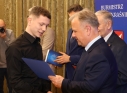 Zdjęcie 2 - Wręczenie stypendiów sportowych Burmistrza Miasta za osiągnięcia w roku 2025