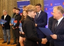 Zdjęcie 6 - Wręczenie stypendiów sportowych Burmistrza Miasta za osiągnięcia w roku 2025