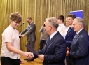 Zdjęcie 22 - Wręczenie stypendiów sportowych Burmistrza Miasta za osiągnięcia w roku 2025