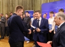 Zdjęcie 42 - Wręczenie stypendiów sportowych Burmistrza Miasta za osiągnięcia w roku 2025