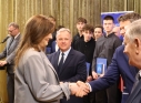 Zdjęcie 46 - Wręczenie stypendiów sportowych Burmistrza Miasta za osiągnięcia w roku 2025
