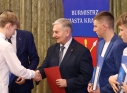 Zdjęcie 63 - Wręczenie stypendiów sportowych Burmistrza Miasta za osiągnięcia w roku 2025