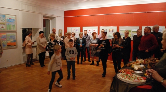 Zdjęcie 3 - Wernisaż wystawy poplenerowej "Kraśnik - inspirujące miasto"