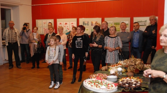 Zdjęcie 5 - Wernisaż wystawy poplenerowej "Kraśnik - inspirujące miasto"