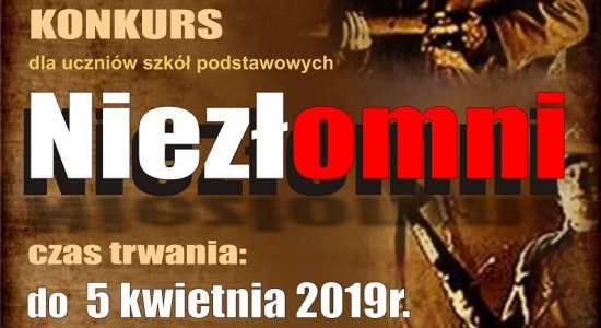 Zdjęcie - Konkurs dla uczniów szkół podstawowych "Niezłomni"