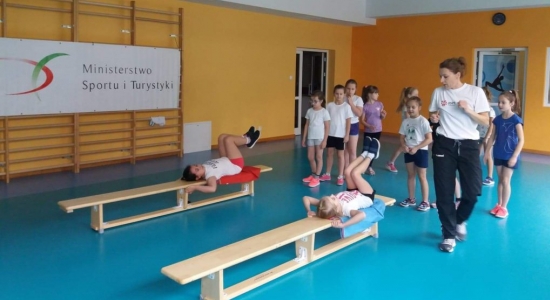 Ćwiczymy nie tylko na wychowaniu fizycznym!