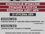 Zdjęcie - Zapraszamy na konsultacje dotyczące komunikacji mi...