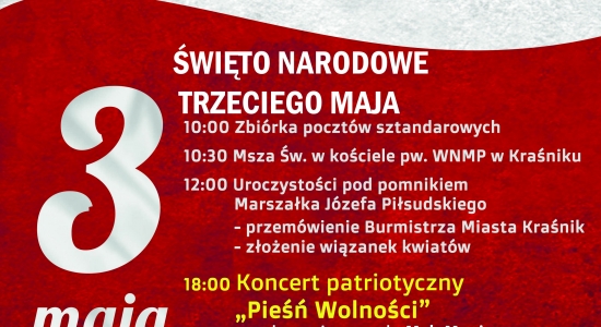 Zdjęcie - Święto Narodowe Trzeciego Maja i Dzień Flagi RP w...