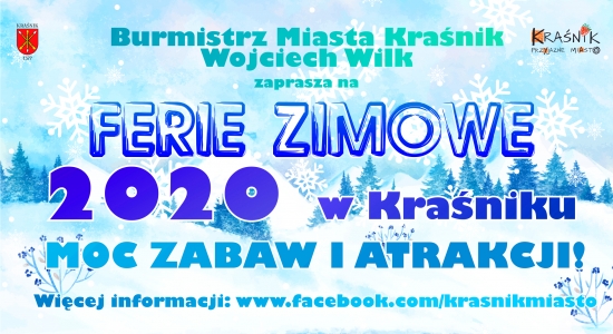 Zdjęcie - Program ferii zimowych 2020