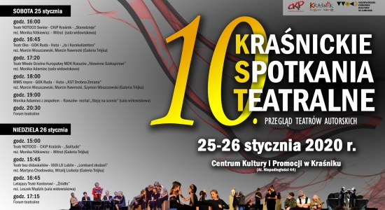 Zdjęcie - 10. Kraśnickie Spotkania Teatralne - już w najbliż...