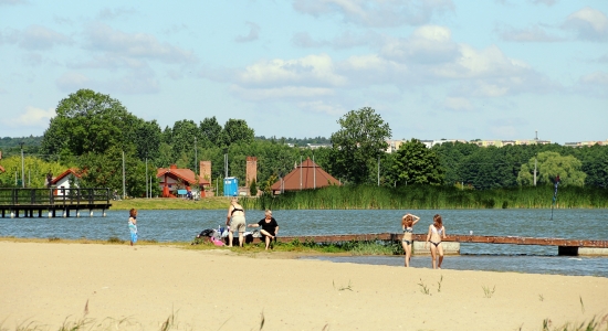 Zdjęcie - Przygotowania do otwarcia kąpieliska na Zalewie Kr...