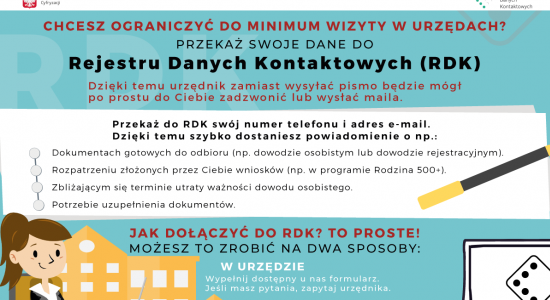 Zdjęcie - Skorzystaj z Rejestru Danych Kontaktowych (RDK)