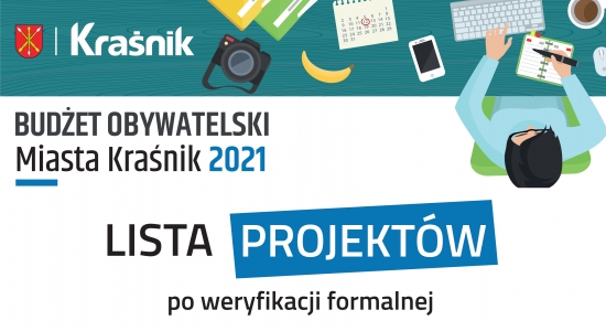 Zdjęcie - Lista Projektów Budżetu Obywatelskiego Miasta Kraśnik 2021