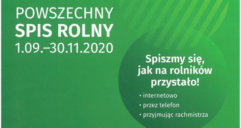 Trwa Powszechny Spis Rolny