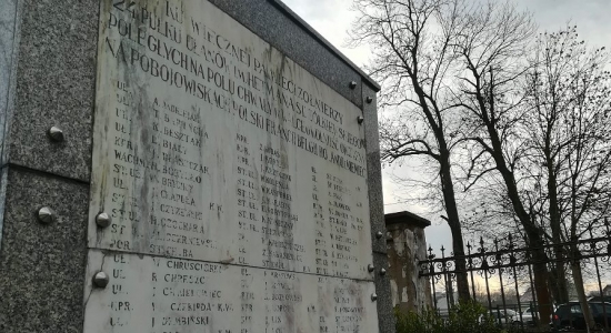 Zdjęcie - Staramy się o dotację na  remont pomnika 24 Pułku...