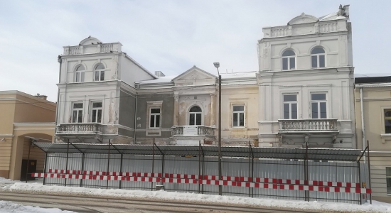 Przebudowa kamienicy przy ul. Kościuszki 26 w toku