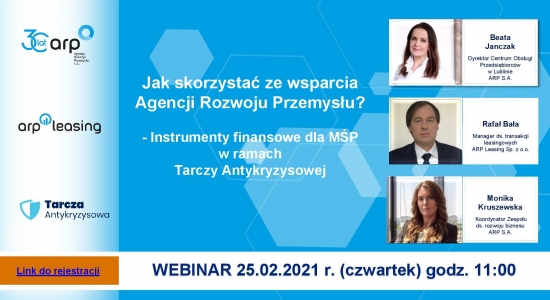 Instrumenty finansowe dla MŚP w ramach Tarczy Antykryzysowej