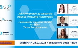 Instrumenty finansowe dla MŚP w ramach Tarczy Antykryzysowej