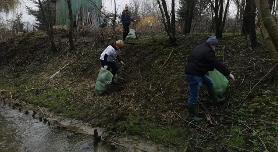 Zdjęcie - Okolice rzeki Wyżnicy w Kraśniku wysprzątane. Na j...