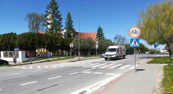 Zdjęcie - Na ul. Wyszyńskiego zbudowane zostanie aktywne przejście dla pieszych