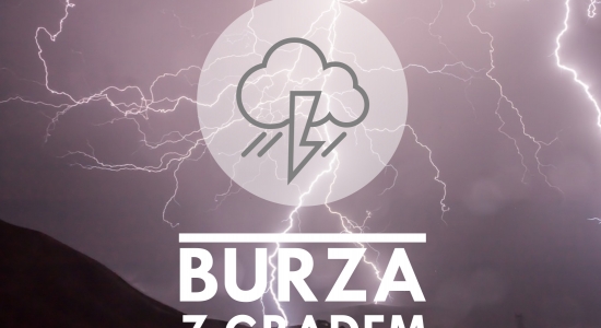 Zdjęcie - Ostrzeżenie meteorologiczne o burzach z gradem