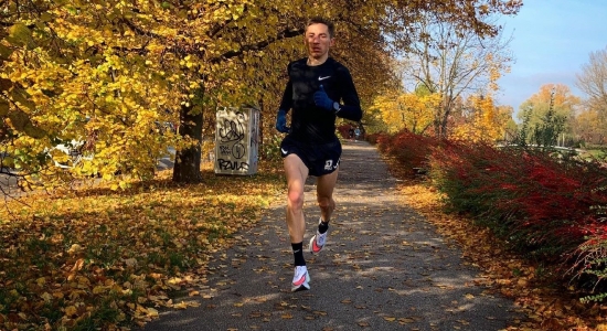 Zdjęcie - Kamil Jastrzębski przygotowuje się do Maratonu w W...