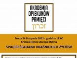 Zdjęcie - Zapraszamy na spacer śladami kraśnickich Żydów