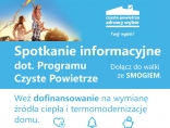 Zdjęcie - Program Czyste Powietrze - spotkanie informacyjne