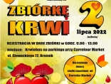 Zdjęcie - Zbiórka krwi - 2 lipca na parkingu przy sklepie Carrefour Market