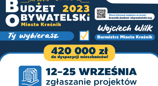 Można już składać wnioski do Budżetu Obywatelskiego 2023